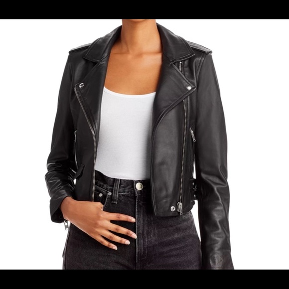 Gorgeous IRO Leather Moto Jacket. I Purchased Pre owned but I only wore twice.